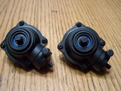 Fits Traxxas 49077 T-maxx 3.3 Front Rear Differential Diff Ring Pinion Gear Case - Image 1 of 2