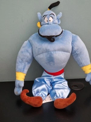 Official Disney Store, Aladdin Genie Plush 18" Tall Plush Soft Toy . - Image 1 of 4