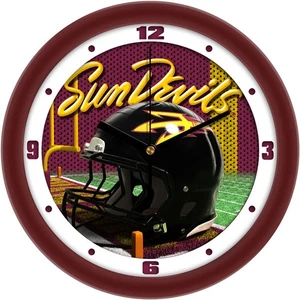 Arizona State Sun Devils Football Helmet Wall Clock - Picture 1 of 1