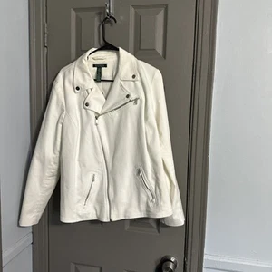 Lauren Ralph Lauren weiße vollständig gefütterte Jacke Größe 14W Einzelhandel 178 $ - Bild 1 von 14