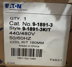 Eaton 9-1891-3 COIL, 180MM , SZ3-5, 480V/440V New In Box USA Stock - Picture 1 of 1