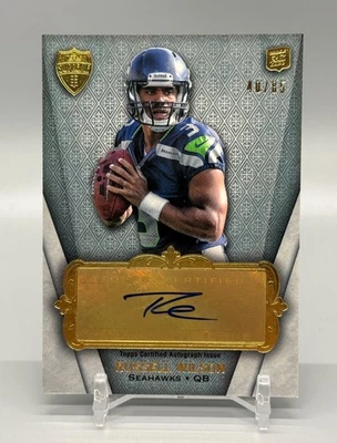 Russell Wilson 2012 Topps Supreme Rookie azul radiocontrol automático/50 BGS 8,5 Q5422 Foto 1 de 2