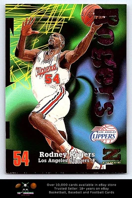 1997-98 SkyBox Z-Force BASKETBALL #54 Rodney Rogers - Image 1 of 2