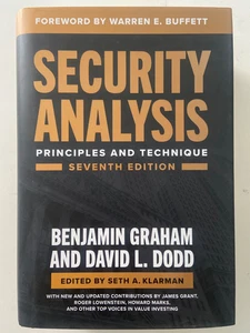 Security Analysis: Principles and Technique ~ 7th Seventh Ed. HCDJ ~ VERY GOOD - Picture 1 of 4