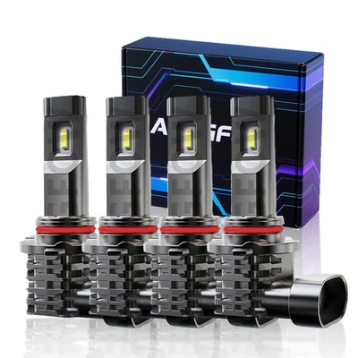 For Mazda 626 LX DX Sedan 4-Door 2.0L 2.5L 1993-1996 LED Headlight Hi/Low Bulbs - Изображение 1 из 4