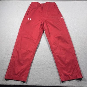 Under Armour Hose Herren Large rot ColdGear Schnee Ski Outdoor Reißverschlusstaschen Winter - Bild 1 von 13