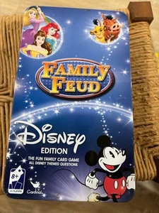 FAMILY FEUD Disney Edition Game. Tin - Picture 1 of 3