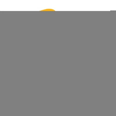 Small Pocket Calculator 8 Digit Display Office Handheld Calculator Yellow - Image 1 of 4