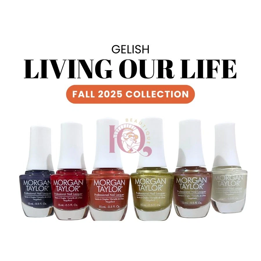 Esmalte de uñas Morgan Taylor otoño 2025 Living Our Life colección completa 6 piezas sin disco Foto 1 de 1