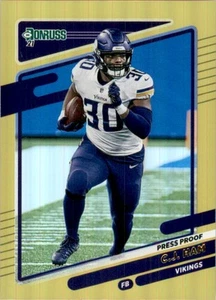 2021 Donruss Press Proof Premium C.J. Ham Minnesota Vikings #130 158357 - Picture 1 of 2