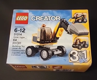 LEGO 31014 Creator 3 in 1 Power Digger/Dump Truck/Front Loader New Sealed - Image 1 of 4