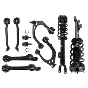 Quick Complete Front Strut Coil Springs + Control Arms for Chrysler 300 11-19 - Picture 1 of 11