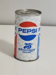 Vintage 1973 Pepsi 75th Anniversary Prototype Can. Factory Sample-Sealed. Empty. - Picture 1 of 8