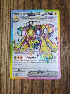 Galvantula ex - 159/142 Stellar Crown Full Art Pokemon - NM/MINT - Picture 1 of 2