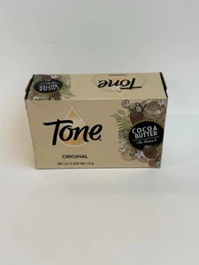 Tone Original Cocoa Butter Bar Soap 4.25 Oz Single bar Sealed New - Picture 1 of 4