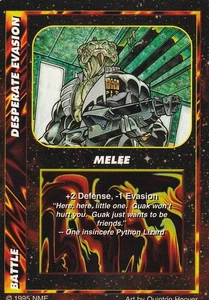 Desperate Evasion - BTS Premiere - Battlelords CCG - Imagen 1 de 6