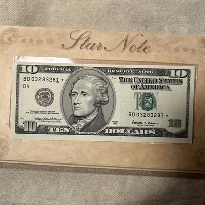 1999 $10.00 Federal Reserve Dallas STAR Note~Pristine GEMcu(65)& Nice EPQ - Image 1 of 2
