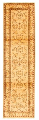 Alfombra de corredor tradicional oriental de lana 2'9" x 9'7" vintage anudada a mano Foto 1 de 4