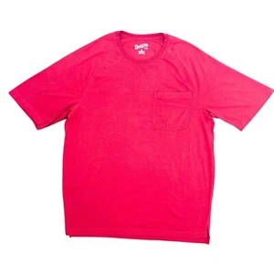 T-shirt Duluth Relaxed Fit coda lunga uomo M Gusset Pits manica corta rossa - Foto 1 di 9