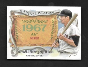 2022 Allen & Ginter  CARL YASTRZEMSKI Banner Season -BOSTON RED SOX- #BS-3 - Picture 1 of 1