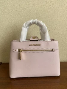 Michael Kors Hailee Small Saffiano Leather XS Satchel Crossbody Bag Blossom - Picture 1 of 7