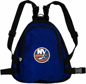 NEW YORK ISLANDERS PERRO GATO MASCOTA MINI MOCHILA ARNÉS con CORREA PEQUEÑA MEDIANA - Imagen 1 de 4
