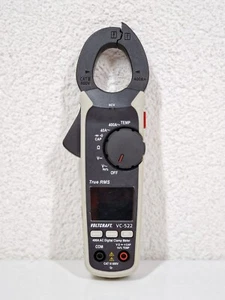 Voltcraft VC-522 (ISO) Stromzange ISO Kalibriert Digital CAT III 600V VC-9499265 - Bild 1 von 14