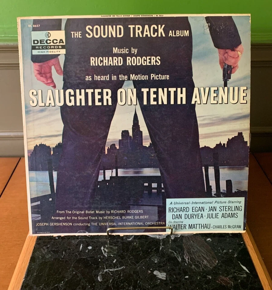 Slaughter on Tenth Avenue – Original Soundtrack LP – Decca DL-8657 – Vintage - Image 1 of 4
