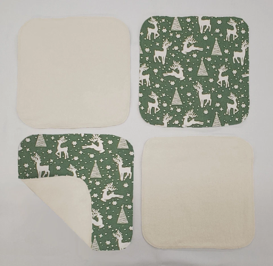 Paños Navidad Reno (Juego de 4) Foto 1 de 1