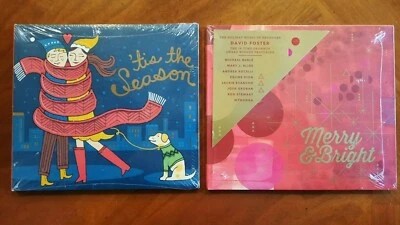Christmas 2-Fer! 'Tis The Season + Merry & Bright (2 CDs) Rod Stewart, Wham! NEW Foto 1 de 4
