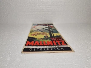 ANTIGUA GUÍA TURÍSTICA MALLNITZ AUSTRIA AÑOS 30 - Imagen 1 de 7