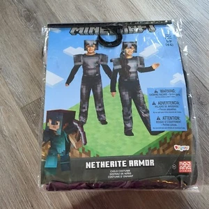 Minecraft Costume Netherite Armor New Size S 4 6 - Picture 1 of 8