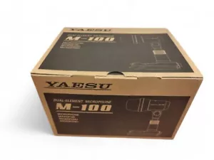 Yaesu Dual-Element M-100 Kondensator Dynamisches Mikrofon Hochwertiger Klarer Klang - Bild 1 von 5