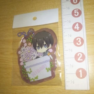 A69296 Katekyo Hitman Reborn ! Soft clear mascot keychain Kyoya Hibari - Picture 1 of 3
