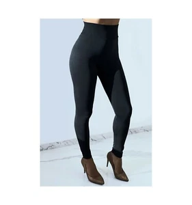 Damen High Waist Thermo Fleece Gefüttert Legging Stretch Yogahose Hose - Bild 1 von 4