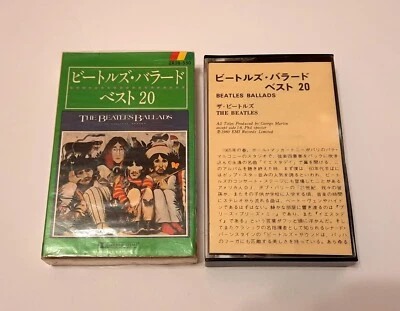 THE BEATLES THE BEATLES BALLADS cassette STEREO ODEON ZR28-550 Japan Used - Image 1 of 2