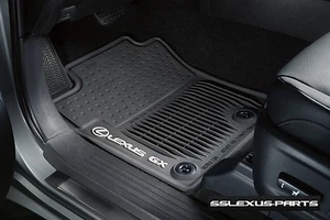 Lexus GX460 (2014-2019) OEM Genuine 4pc ALL WEATHER FLOOR MATS (Black) - Picture 1 of 2