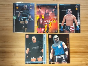 Don Frye UFC Legend 2000 2001 2002 Bandai BBM Pride LOT - Picture 1 of 2