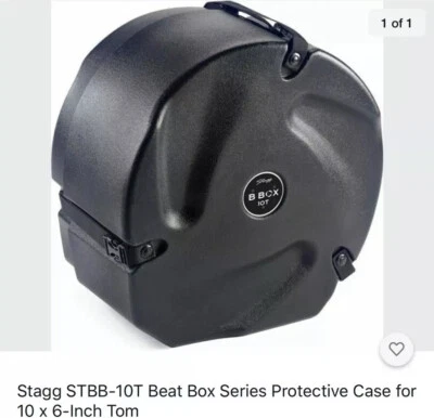 Funda protectora Stagg STBB-10T serie Beat Box para Tom de 10 x 6 pulgadas Foto 1 de 4