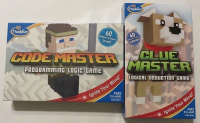 Think Fun Code Master And Clue Master Games New in Box!!!! - Image 1 of 2