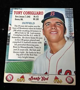 Banty Red Man 1967 TONY CONIGLIARO Boston Red Sox Custom Card⚾️ - Bild 1 von 3