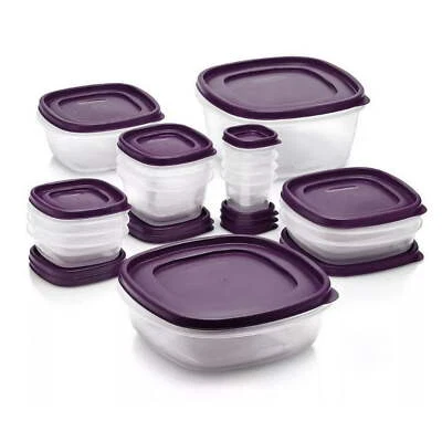 Rubbermaid 30pc Food Storage Containers Easy Find Lids Amethyst : FREE SHIPPING - Image 1 of 2