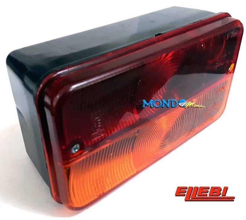 FANALE PER CARRELLO ELLEBI 2 LUCI 152x86mm SIMPLER 297510009 - Immagine 1 di 1