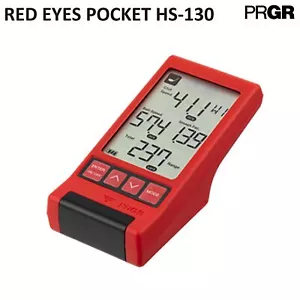 POCKET OJOS ROJOS HS-130 PRGR Monitor de Lanzamiento de Golf Personal Medición de Velocidad NUEVO - Imagen 1 de 5