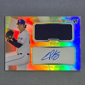 2013 Topps Finest Auto Jumbo Relic Rookie Refractor Casey Kelly #AJR-CK Auto RC - Bild 1 von 1