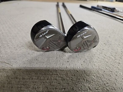 X9 Extreme MOI Hybrid Golf Clubs RH 4~22°, 5~25°, X Power High Launch Shaft - Image 1 of 4