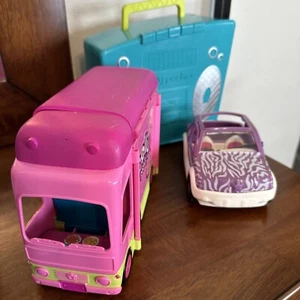 Polly Pockets Car Boom Box Random Lot Missing Parts - Picture 1 of 24
