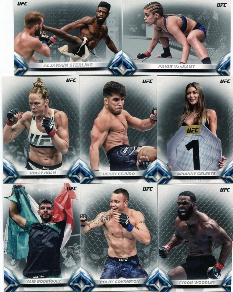 2018 Topps UFC Knockout Base Pick Your Card Build a Set - Image 1 of 2