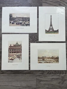 Paris - Offset Lithographie Drucke - Lot 4 - 1998-1999 - 7" mal 9" - Bild 1 von 7