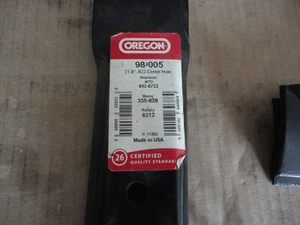 ONE NEW Oregon 98-005 Mower Blade, 21-15/16" Replaces MTD 942-0722 - Picture 1 of 1
